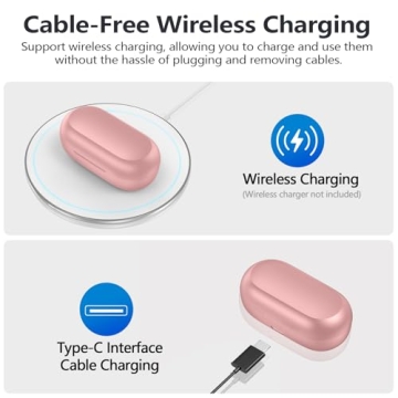 MOZOTER S8 Mini Wireless Earbuds - Bluetooth 5.3