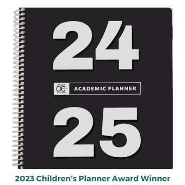 Order Out Of Chaos 2024-25 Academic Planner, Daily, Weekly & Monthly Time Management School Agenda, ...