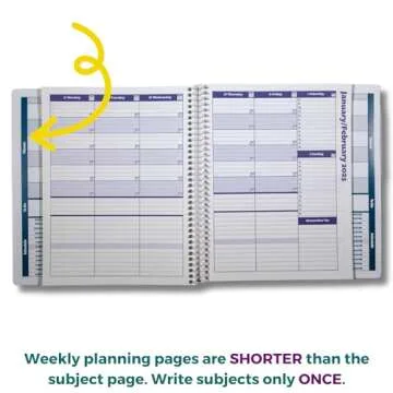 Order Out Of Chaos 2024-25 Academic Planner, Daily, Weekly & Monthly Time Management School Agenda, Size 8.5x8.25 (Midnight)