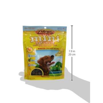 Zuke’s Mini Naturals Dog Training Treats for Dogs of All Sizes, Pet Treats made with Real Chicken, 6 oz. Resealable Pouch - 6 oz. Bag
