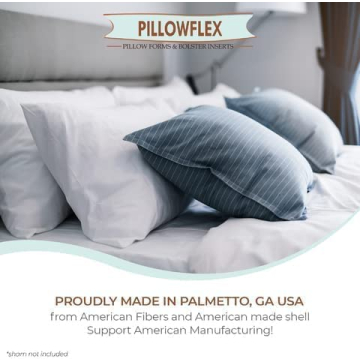 Ultra Soft Pillowflex Synthetic Down Pillow Insert - 12x20