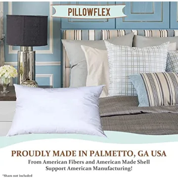 Ultra Soft Pillowflex Synthetic Down Pillow Insert - 12x20