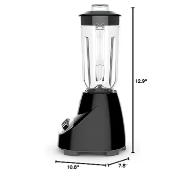 BLACK+DECKER 10-Speed Blender with 6-Cup Jar