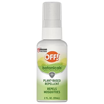 OFF! Botanicals Insect Repellent - Effective Plant-Based Bug Spray for Travel