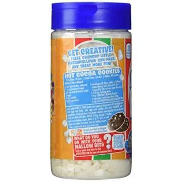 Kraft Jet-Puffed Mallow Bits Vanilla Flavor Marshmallows, 3 OZ Bottles (Pack Of 3)