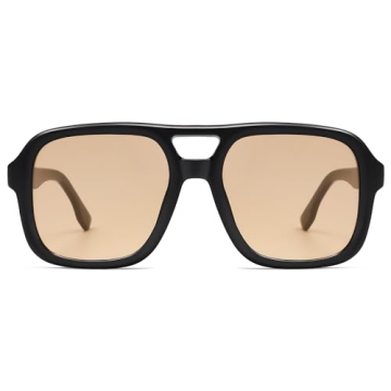 SojoS Retro Aviator Sunglasses for Fashion-Forward Style with UV Protection