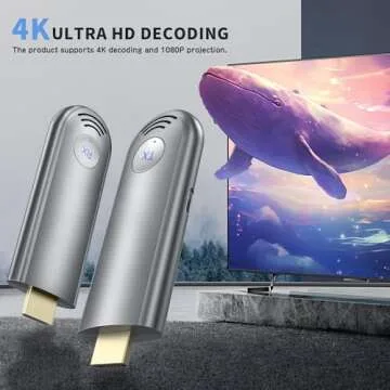 Portable Wireless HDMI Transmitter for Seamless Streaming