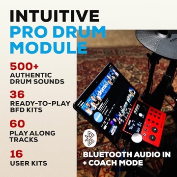 Alesis Nitro Pro Drum Set - Mesh Pads & 500+ Sounds