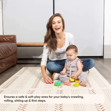 Childlike Behavior XL Baby Play Mat for Stylish Playtime