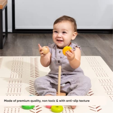 Childlike Behavior XL Baby Play Mat for Stylish Playtime