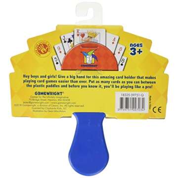 Gamewright Little Hands Playing Card Holder Set of 2 for Kids