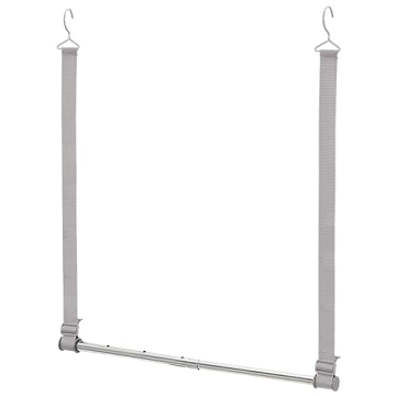 STORAGE MANIAC Adjustable Hanging Closet Rod for Ultimate Organization