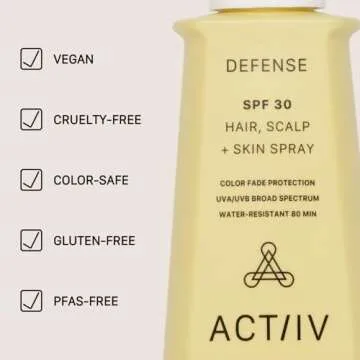 ACTIIV SPF 30 Hair + Scalp Defense Spray - UV Protection
