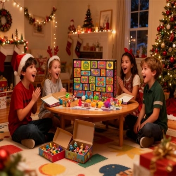 Christmas Advent Calendar 2025 Fun Sensory Squishy Toys