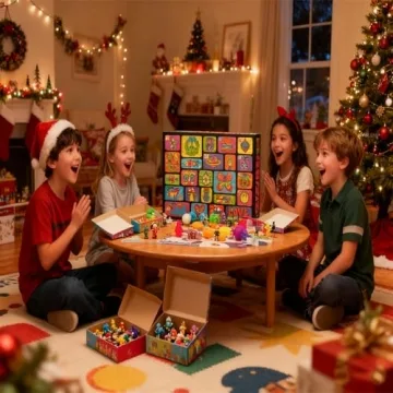 Christmas Advent Calendar 2025 Fun Sensory Squishy Toys