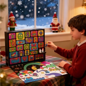 Christmas Advent Calendar 2025 Fun Sensory Squishy Toys