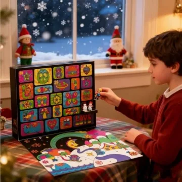 Christmas Advent Calendar 2025 Fun Sensory Squishy Toys