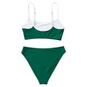 SUUKSESS High Waisted Bikini Sets for Stylish Summers