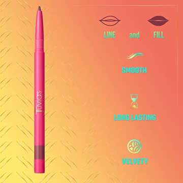 Juvia's Place Coffee Shop Luxe Lip Liner: Precision, Bold Color, All-Day Wear