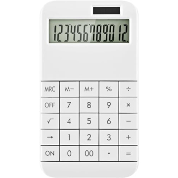 EooCoo Basic Standard Calculator 12 Digit Desktop Calculator with Large LCD Display for Office, Scho...