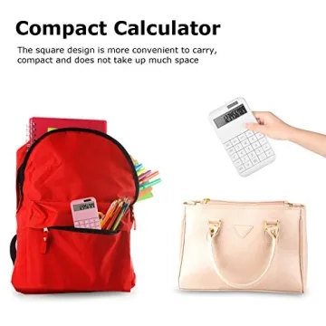 EooCoo 12 Digit Standard Calculator - Stylish & Functional