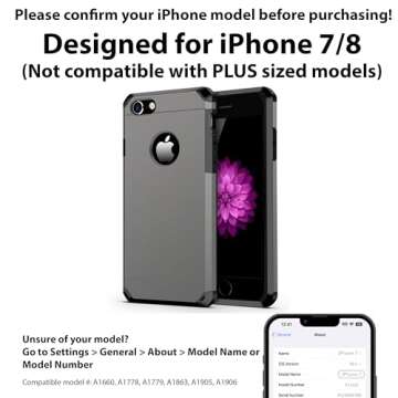 ImpactStrong iPhone 7/8 Case with Heavy Duty Protection Cover