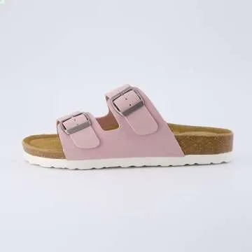 CUSHIONAIRE Lane Cork Footbed Sandals for Women