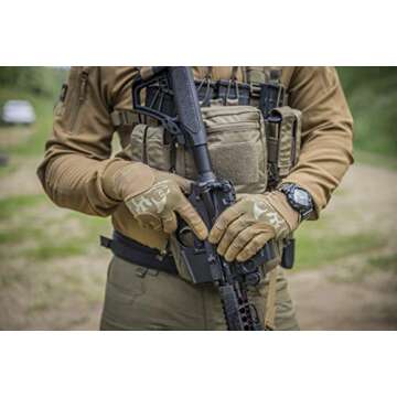 Helikon-Tex Range Line, Range Tactical Gloves, Multicam/Coyote A, X Large/Regular