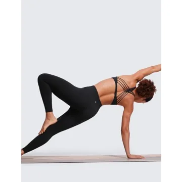 CRZ YOGA Strappy Sports Bra for Women - Stylish & Comfortable
