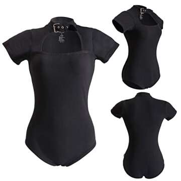 Littleforbig Cotton Romper Onesie Pajamas Bodysuit - Collared Onesie