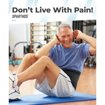 Sparthos Back Support Belt - Relief for Back Pain Under Clothes