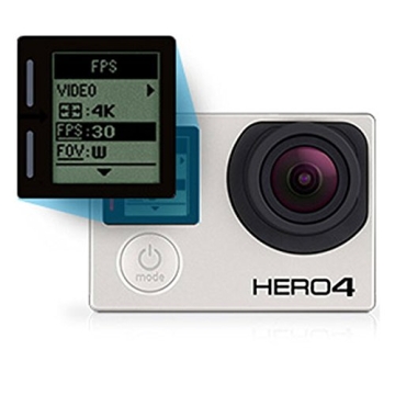 GoPro Hero 4 Black - 4K Action Camera with Pro Features