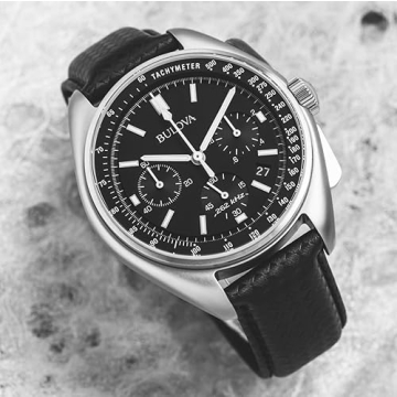 Bulova Lunar Pilot 6-Hand Chronograph Watch