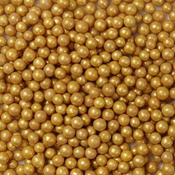 Wilton Gold Cupcake Decorating Kit, 4-Piece - Gold Baking Cups and Sprinkles