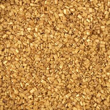 Wilton Gold Cupcake Decorating Kit, 4-Piece - Gold Baking Cups and Sprinkles