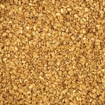 Wilton Gold Cupcake Decorating Kit, 4-Piece - Gold Baking Cups and Sprinkles