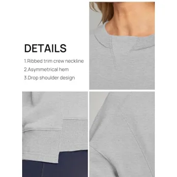 MEROKEETY Women's Stylish Fleece Crop Sweatshirt 2024