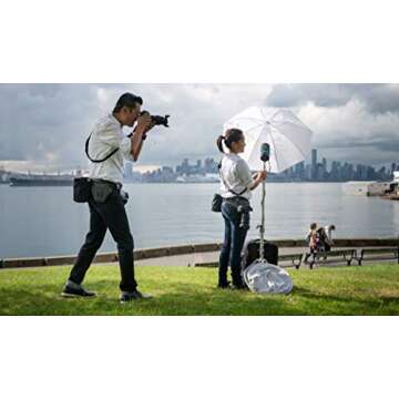 Cotton Carrier Slingbelt with Tether for Cameras