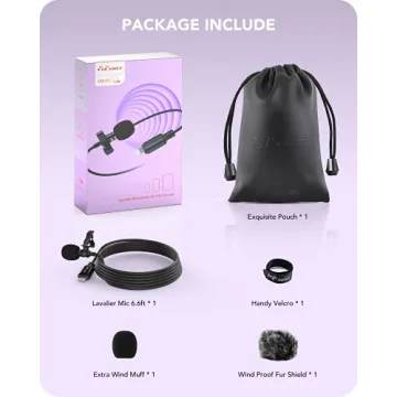 PoP voice Lavalier Microphone for iPhone and iPad