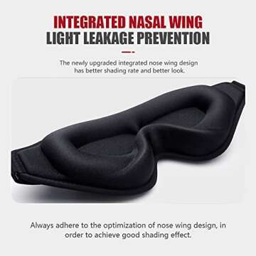 Sleep Mask for Ultimate Comfort and Relaxation in Any Setting