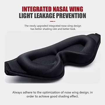 Sleep Mask for Ultimate Comfort and Relaxation in Any Setting