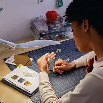 Cricut Bright 360 LED Table Lamp for Crafting and Reading