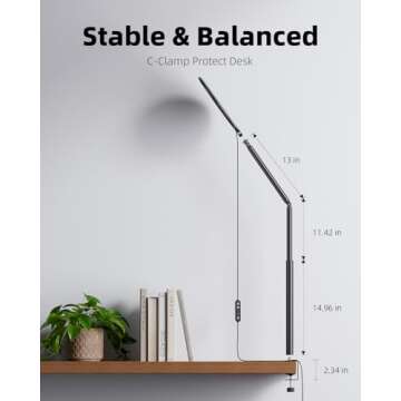 Weilisi Desk Ring Light for Zoom Meetings & Video Calls