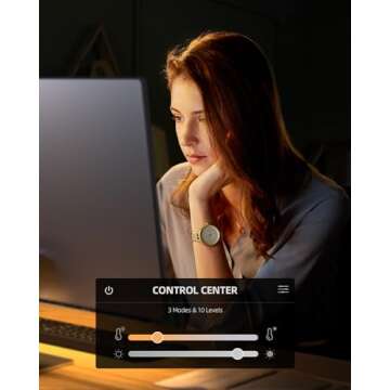 Weilisi Desk Ring Light for Zoom Meetings & Video Calls