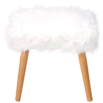 Christopher Knight Huxley Faux Fur Ottoman for Style