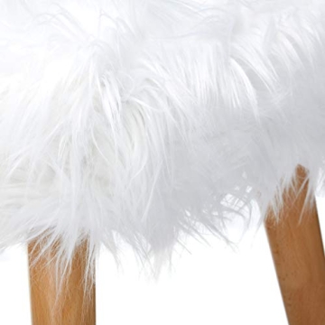 Christopher Knight Huxley Faux Fur Ottoman for Style