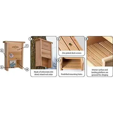 Woodlink Audubon Bat Shelter - Perfect for Wildlife Lovers
