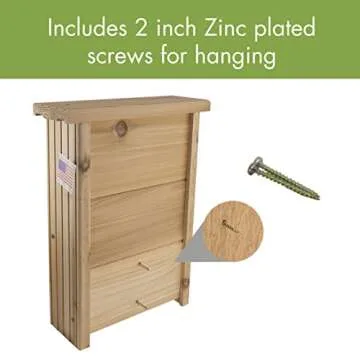 Woodlink Audubon Bat Shelter - Perfect for Wildlife Lovers