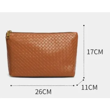 KWBQZGA Stylish PU Leather Tote - Chic Shoulder Bag