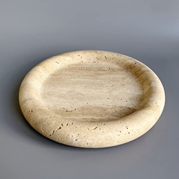 Natural Marble Decorative Tray - Elegant Home Accessory